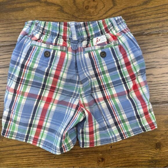 Janie and Jack Summer Social Plaid Shorts - Picture 4 of 5